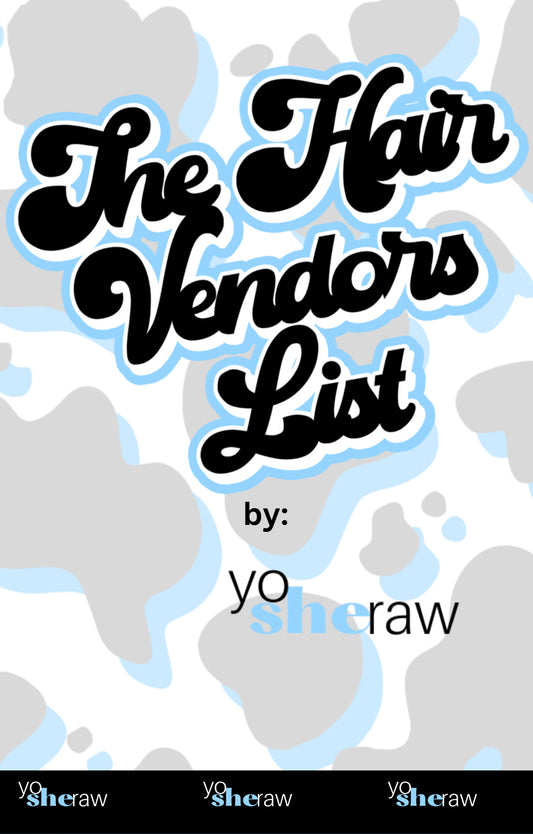 The Ultimate Vendors List